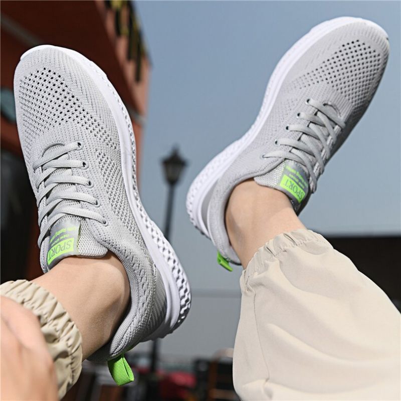 Knight Heren Zomer Sneakers - Grijs