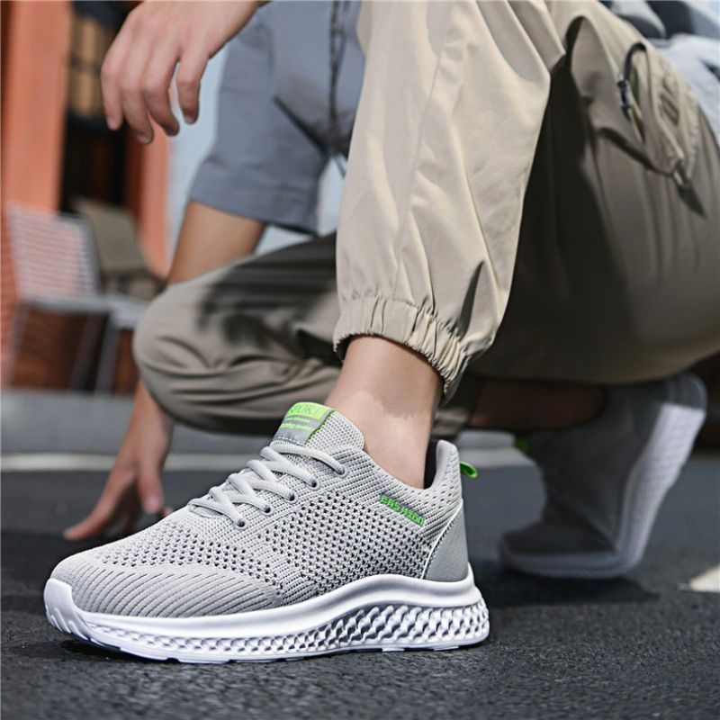 Knight Heren Zomer Sneakers - Grijs