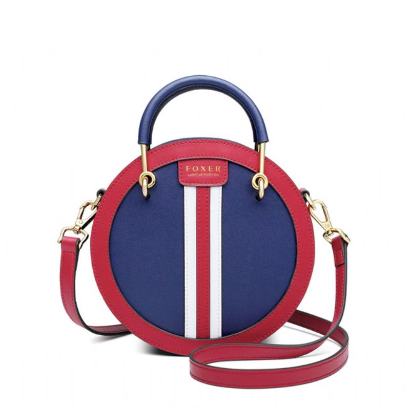 Koloso Dames Handtas - Blauw/Rood