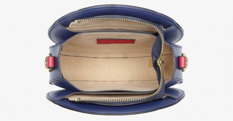 Koloso Dames Handtas - Blauw/Rood