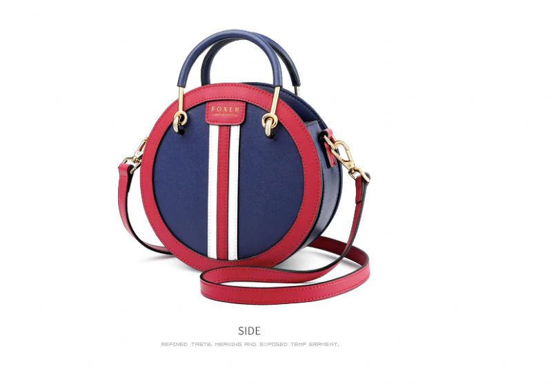 Koloso Dames Handtas - Blauw/Rood