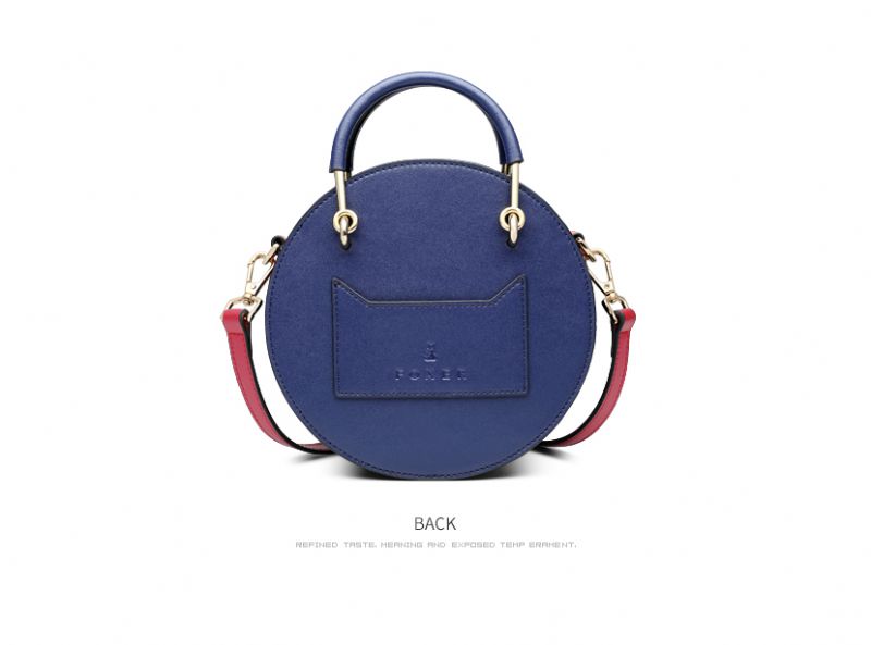 Koloso Dames Handtas - Blauw/Rood