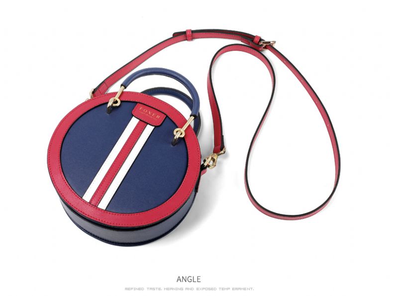 Koloso Dames Handtas - Blauw/Rood