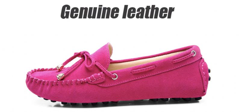 Kora Dames Loafer Schoenen - Rood