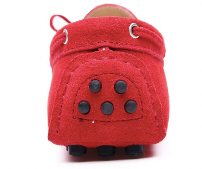 Kora Dames Loafer Schoenen - Rood