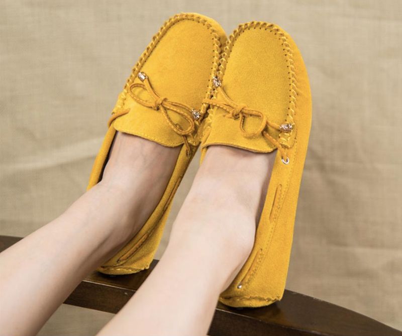 Kora Dames Loafer Schoenen - Rood
