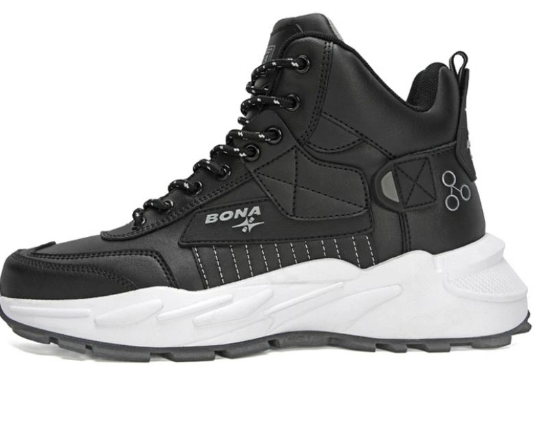 Koumas Herenmode Sneakers - Zwart
