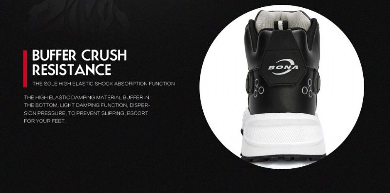 Koumas Herenmode Sneakers - Zwart