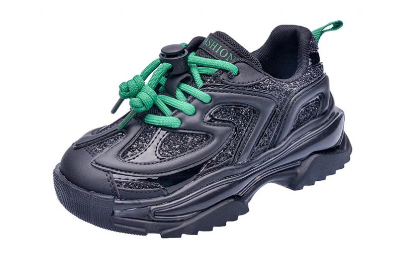 Kravitz Unisex Kinder Hardloopschoenen - Zwart