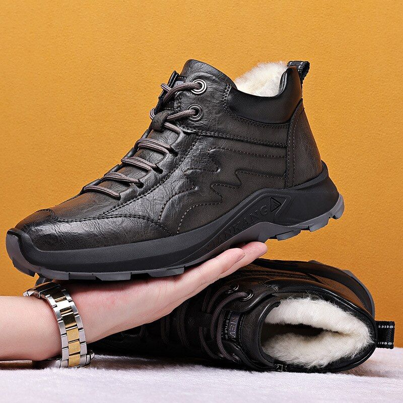 Krong Heren Winter Sneakers - Grijs