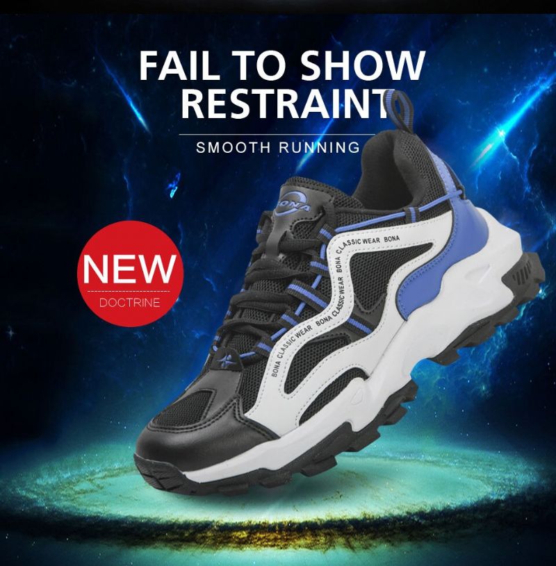 Kumbu Herenmode Sneaker - Zwart