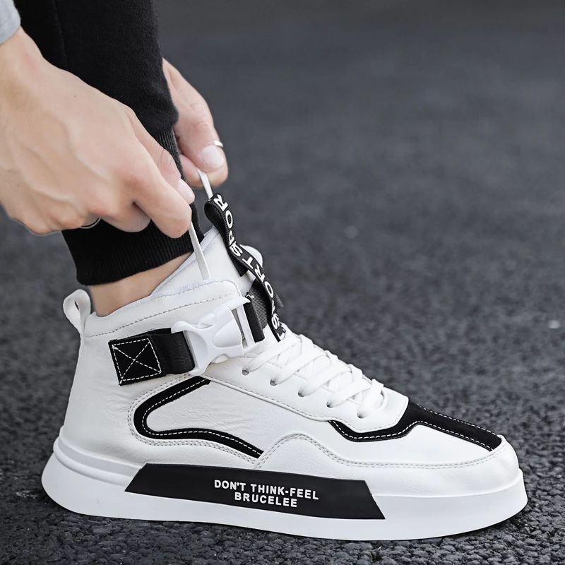 Kyle Heren High Top Sneakers - Wit