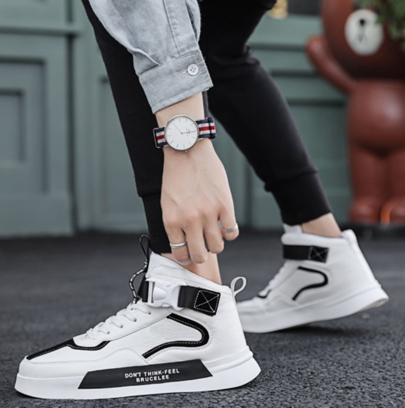 Kyle Heren High Top Sneakers - Wit