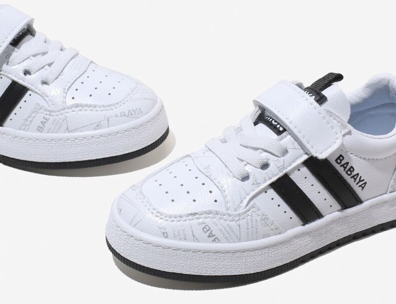 Kyle Unisex Casual Sneaker Voor Kinderen - Zwart