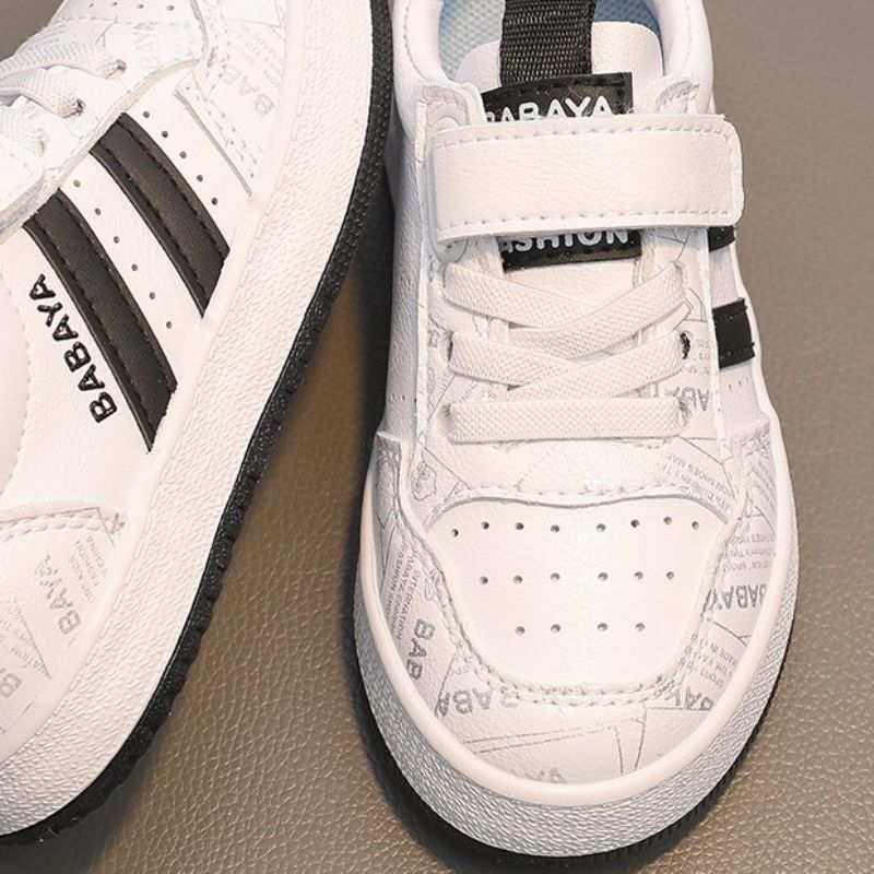 Kyle Unisex Casual Sneaker Voor Kinderen - Zwart