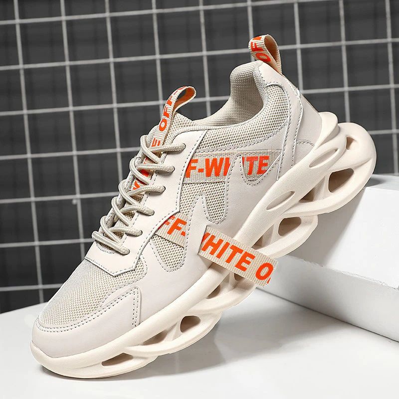 Kyllian Heren Platform Sneakers - Zilver