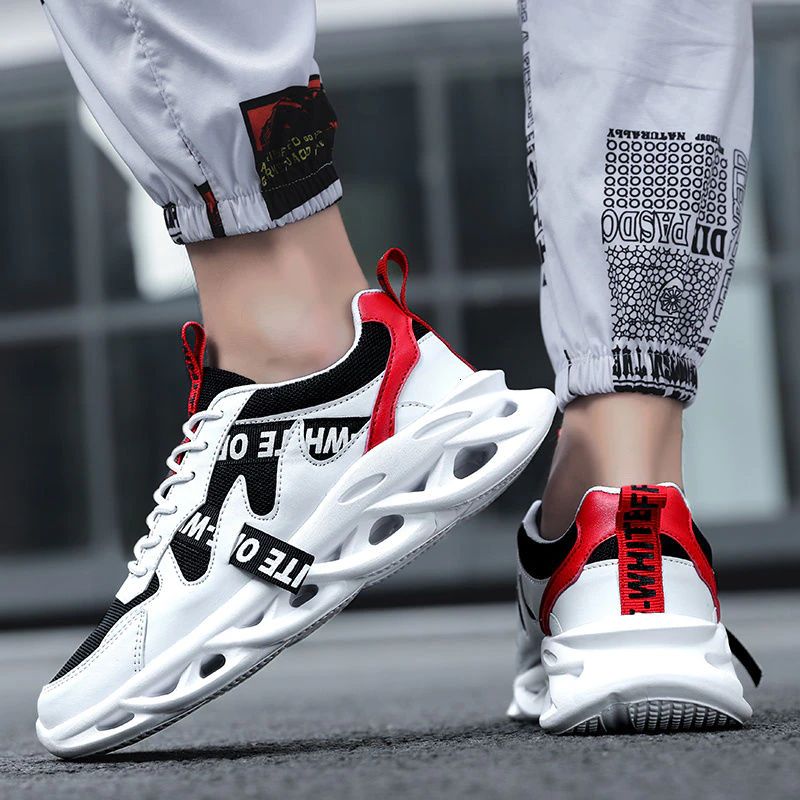 Kyllian Heren Platform Sneakers - Zilver