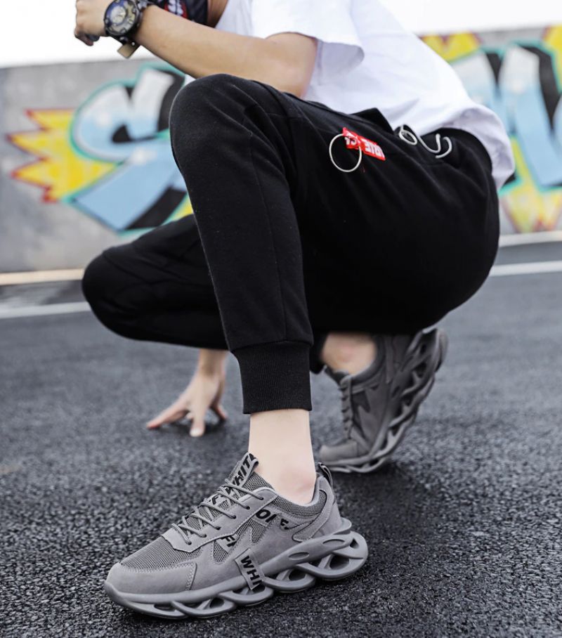 Kyllian Heren Platform Sneakers - Zilver