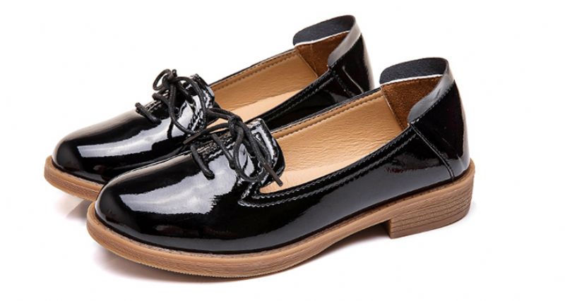 Kymi Dames Casual Leren Loafer Schoenen - Beige