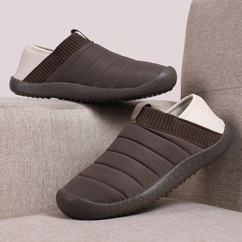 Lacides Heren Slipper - Beige