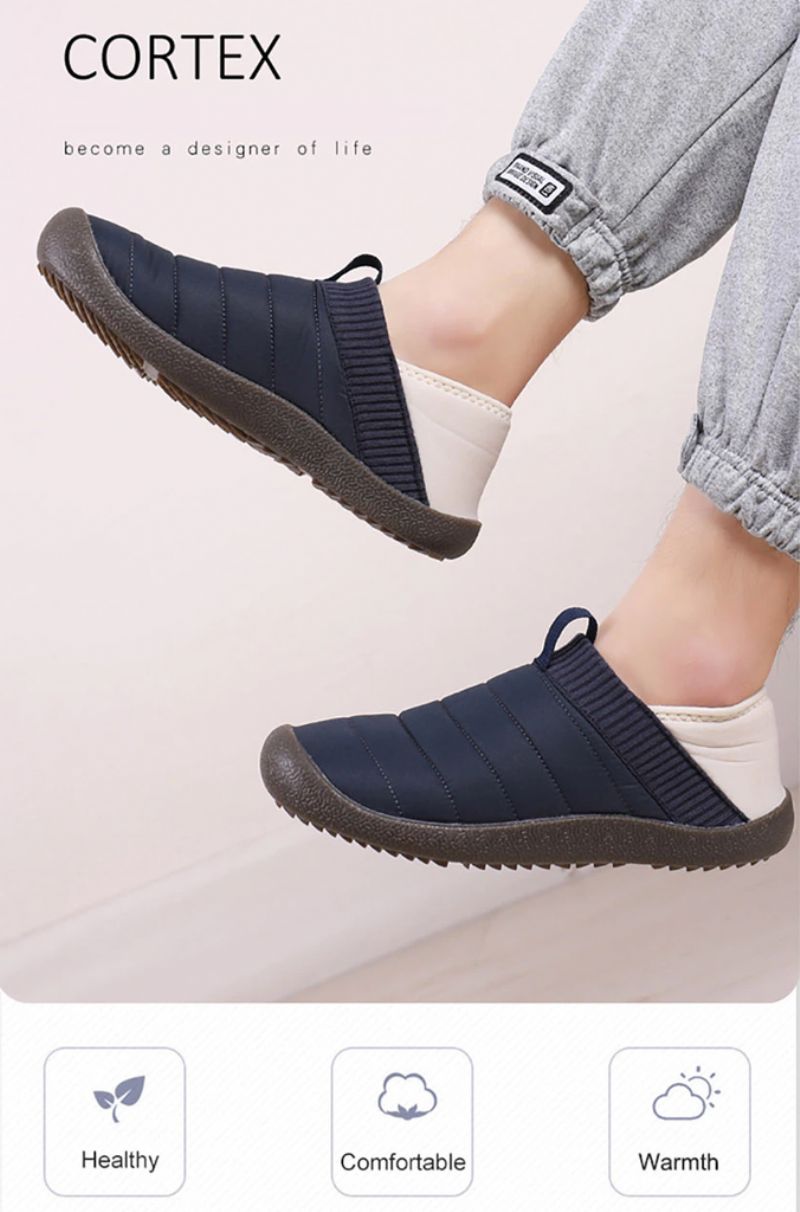 Lacides Heren Slipper - Beige