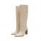 Beige Kort Pluche