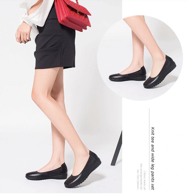 Lais Dames Loafer Schoenen - Zwart