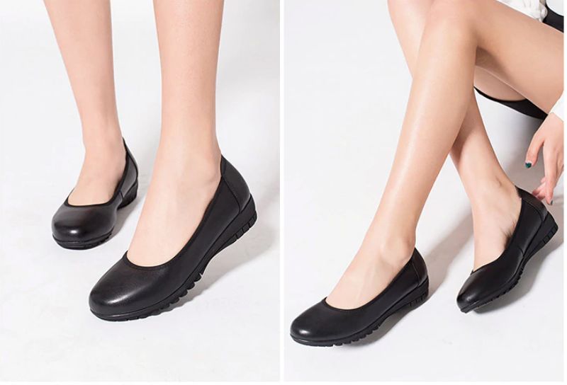 Lais Dames Loafer Schoenen - Zwart