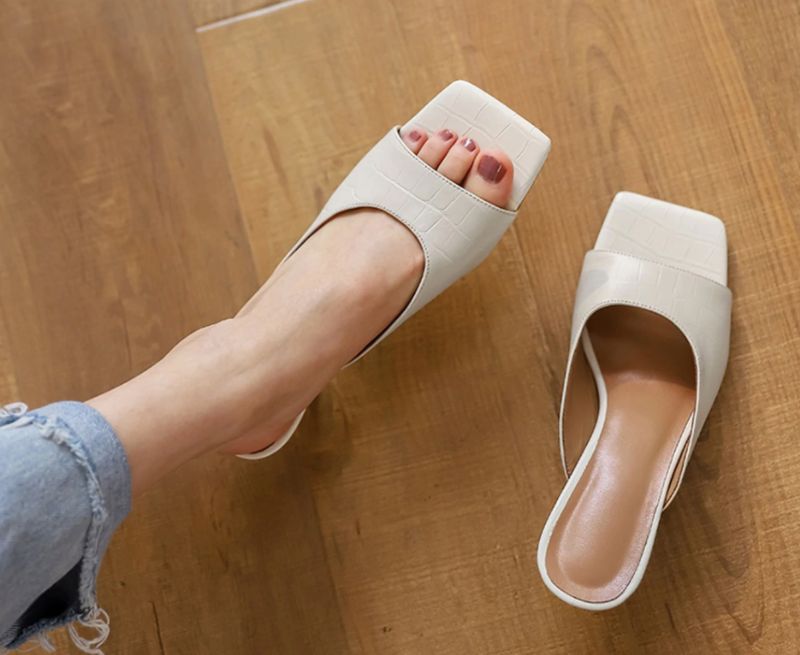 Laja Lage Hakken Sandalen - Bruin