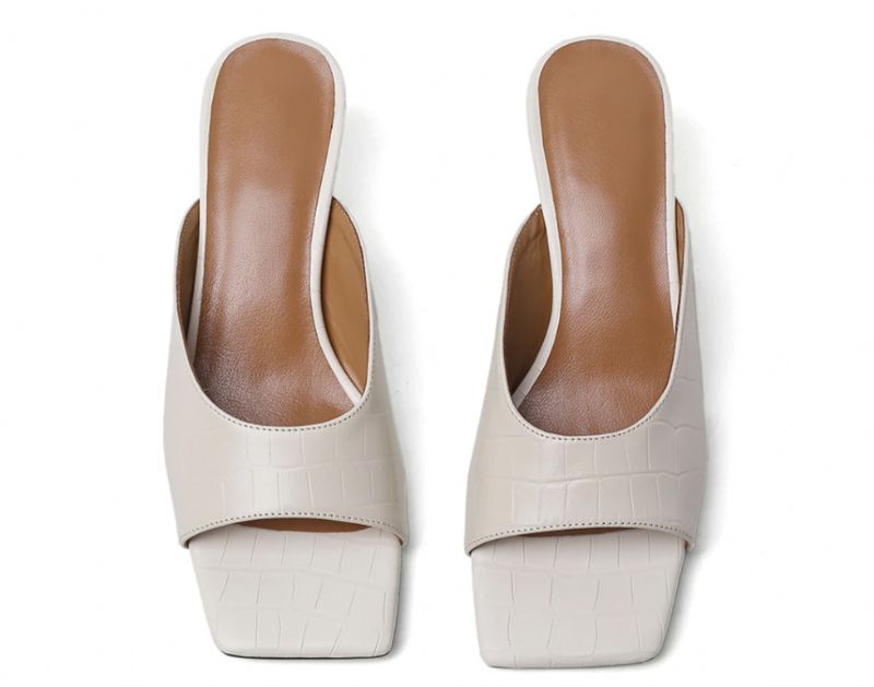 Laja Lage Hakken Sandalen - Bruin