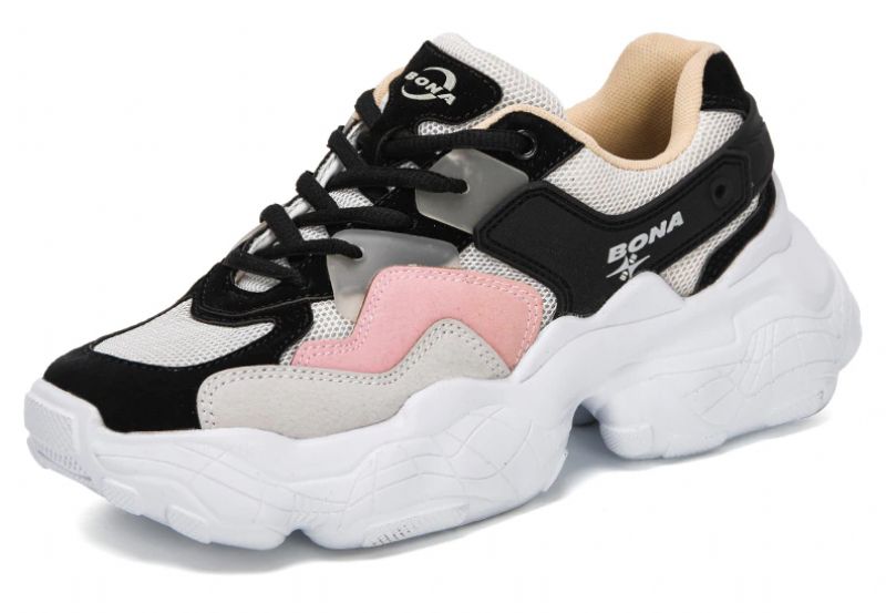 Lake Dames Trendy Veterschoen - Grijs