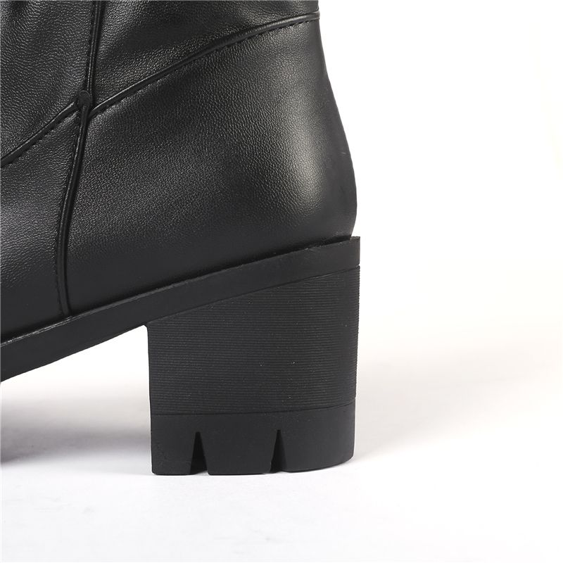 Lameda Dames Hoge Dress Boots - Zwart