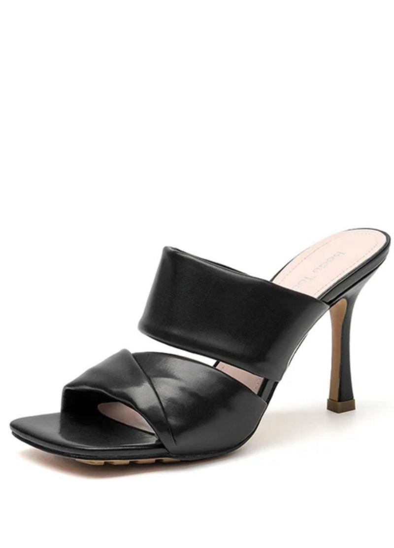 Lameda Dames Leren Hoge Hak Sandalen