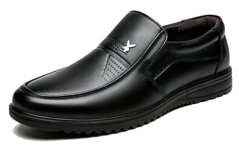 Lancaster Heren Loafers Casual Schoenen - Zwart