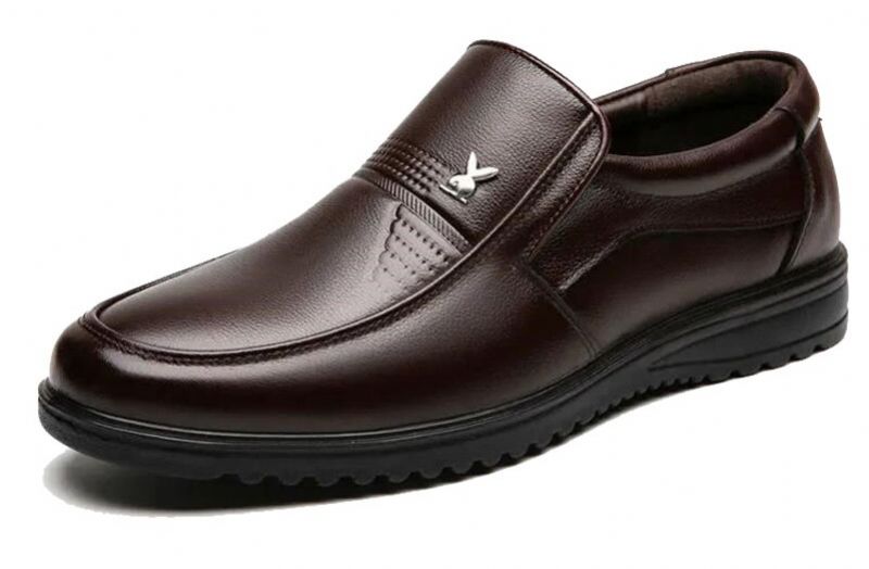 Lancaster Heren Loafers Casual Schoenen - Zwart