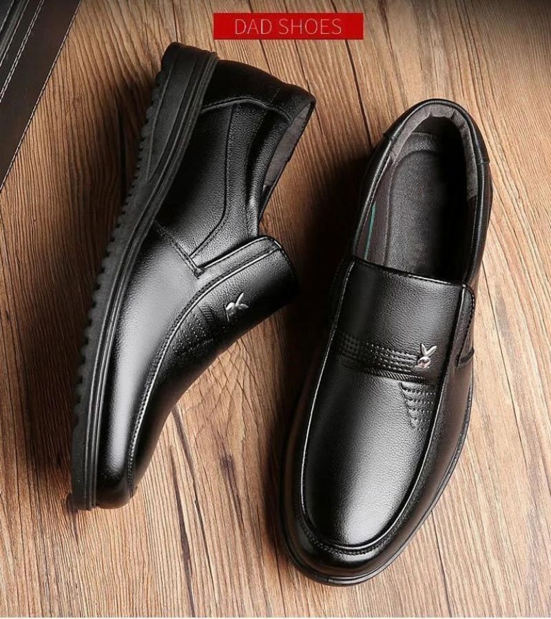 Lancaster Heren Loafers Casual Schoenen - Zwart