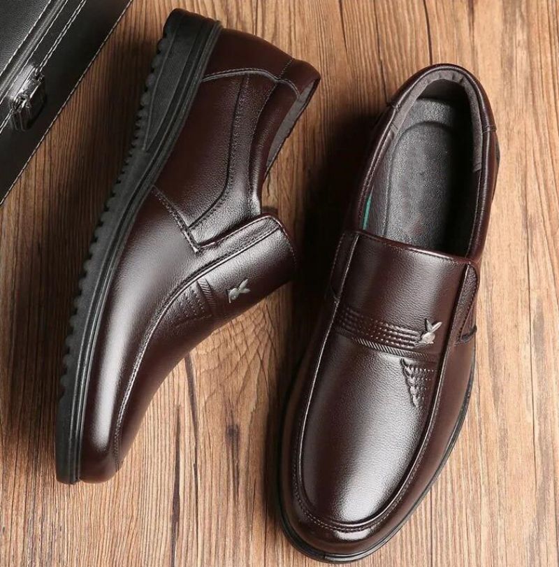 Lancaster Heren Loafers Casual Schoenen - Zwart