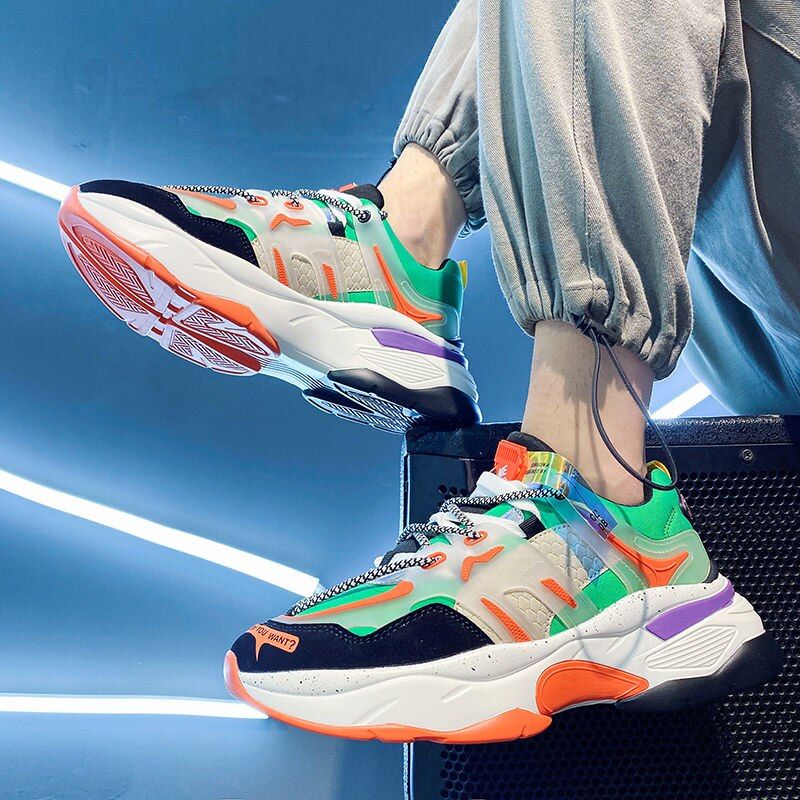 Lancer Heren Lifestyle Sneaker - Groen