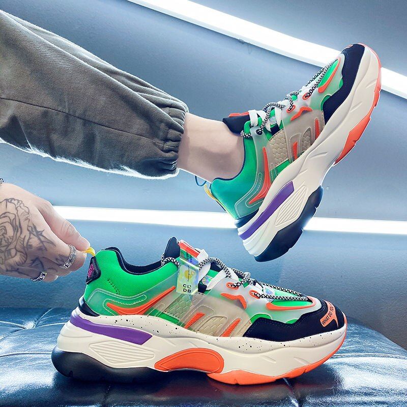 Lancer Heren Lifestyle Sneaker - Groen