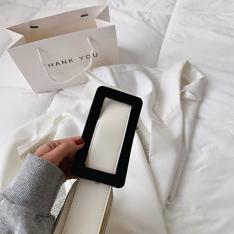 Lander Dames Handtas Mini Leer Luxe - Wit