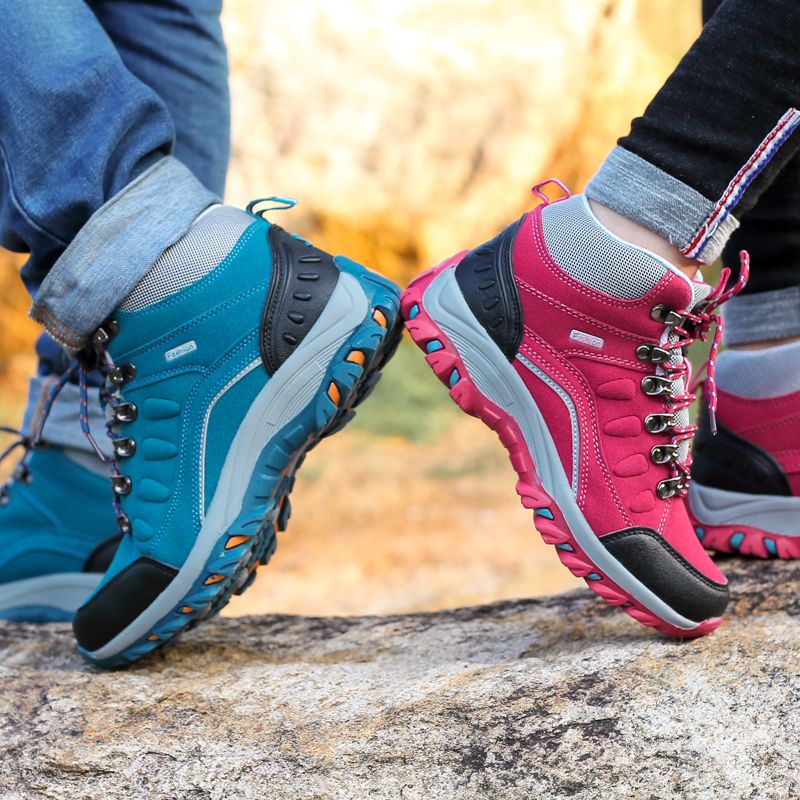 Lander Unisex Outdoor Hiking Boots - Blauw