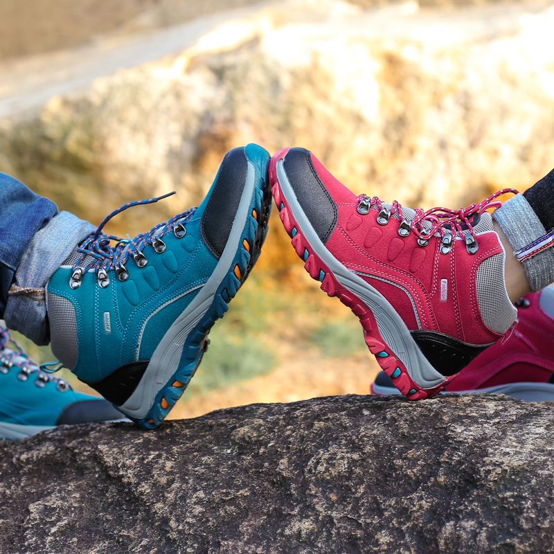 Lander Unisex Outdoor Hiking Boots - Blauw