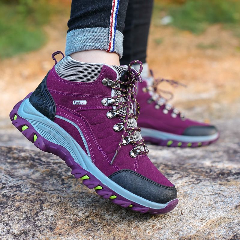 Lander Unisex Outdoor Hiking Boots - Blauw