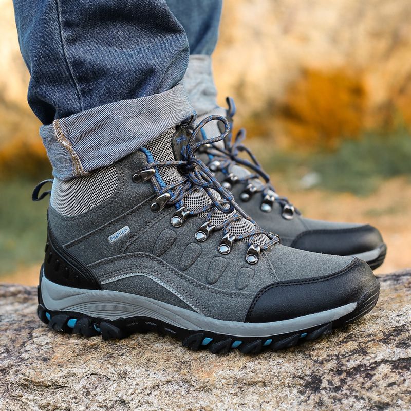 Lander Unisex Outdoor Hiking Boots - Blauw