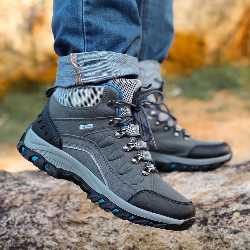 Lander Unisex Outdoor Hiking Boots - Blauw
