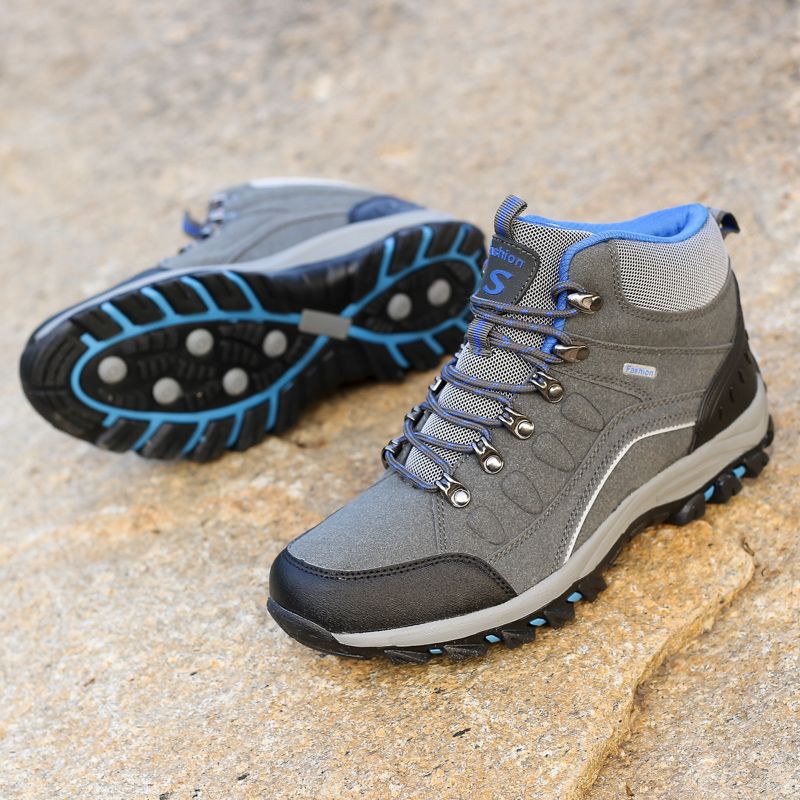 Lander Unisex Outdoor Hiking Boots - Blauw