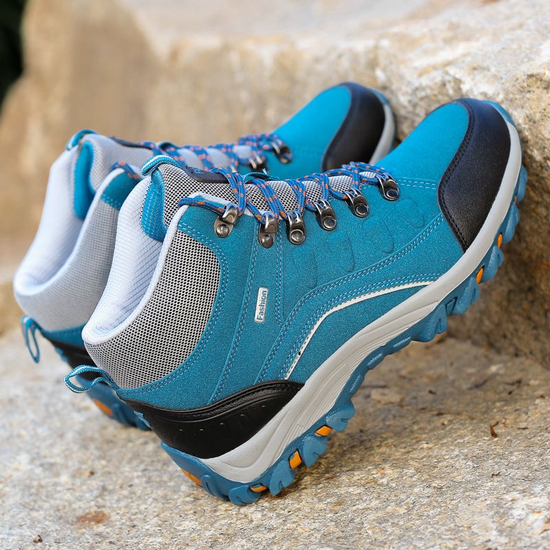 Lander Unisex Outdoor Hiking Boots - Blauw