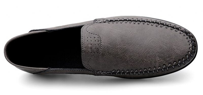 Landon Heren Loafers Geklede Schoenen - Grijs