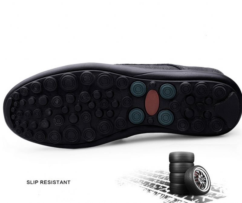 Landon Heren Loafers Geklede Schoenen - Grijs