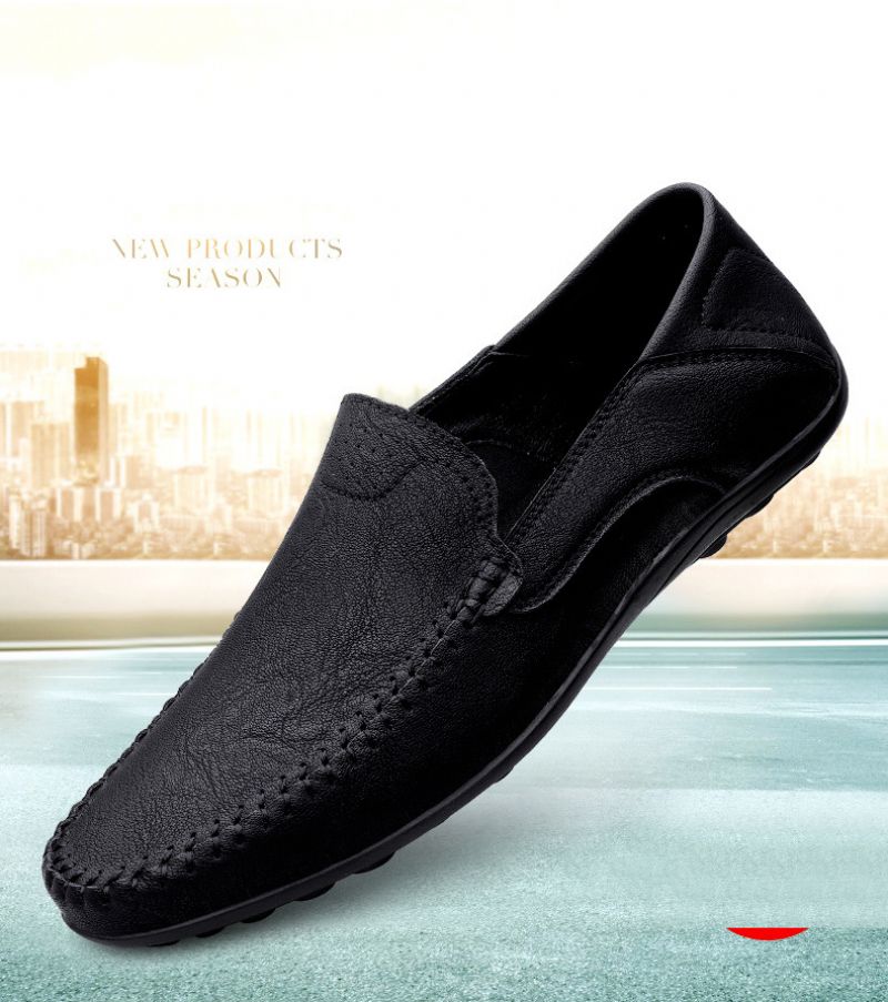 Landon Heren Loafers Geklede Schoenen - Grijs